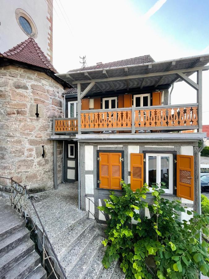 Goldenes Hausle Aparthotel Sulzbach an der Murr Esterno foto