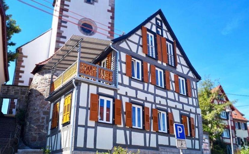 Goldenes Hausle Aparthotel Sulzbach an der Murr Esterno foto