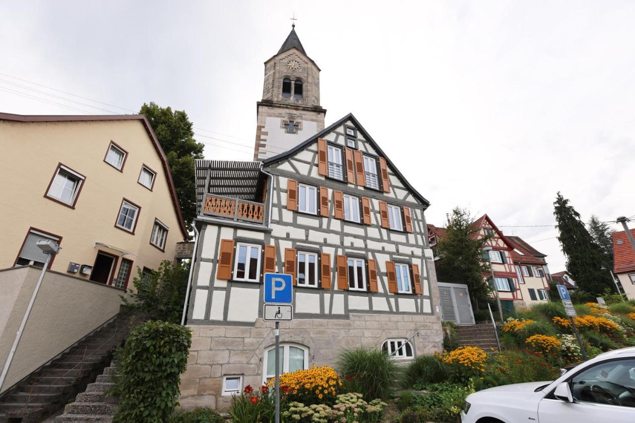 Goldenes Hausle Aparthotel Sulzbach an der Murr Esterno foto